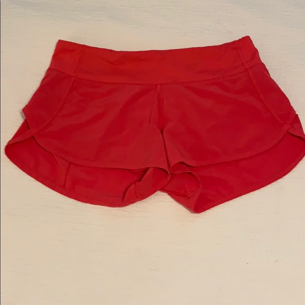 Lululemon speed shorts